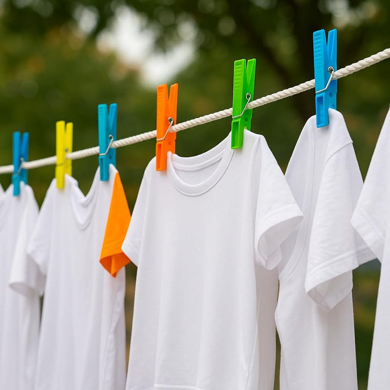 BNYD حبل قطن مضفر بطول 100 قدم 4 مم | قوي، عالي القوة، حبل ممتص للصدمات للتثبيت، التأرجح، التخييم ومشاريع الأعمال اليدوية - Image 3